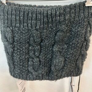 Adidas by Stella McCartney Fleece Lined Ribbed Snood Neck Warmer in Grey
NWT